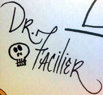 Dr. Facilier's signature.