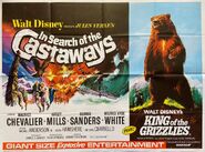 Another UK release poster, on a double bill with a re-release of In Search of the Castaways