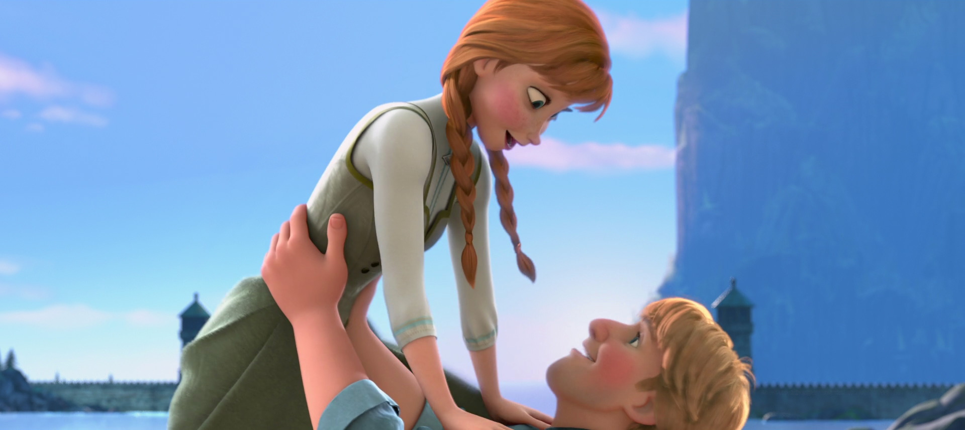 anna and kristoff frozen