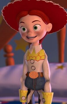 Toy Story Bonnie plays with Jessie and Bullseye, Can you fe…