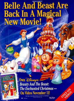 Beauty and the best sale beast christmas