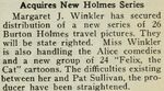 Blog The Film Daily May 1924 Winkler settles and Alice