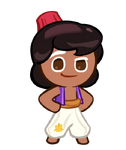 Aladdin as a cookie in Cookie Run: Kingdom