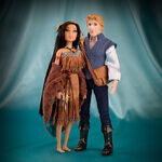 Disney Fairytale Designer Collection - Pocahontas and John Smith Dolls