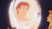 "... and I haven't got all day and it would cost much..." Prince Eric's illusion on her cauldron.