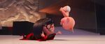 "Oh, my God. Yes!" Edna fascinated by Jack-Jack's powers.