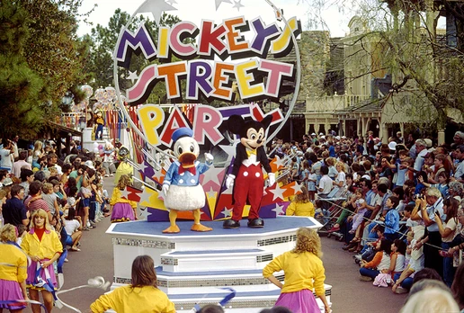Mickey's street party parade