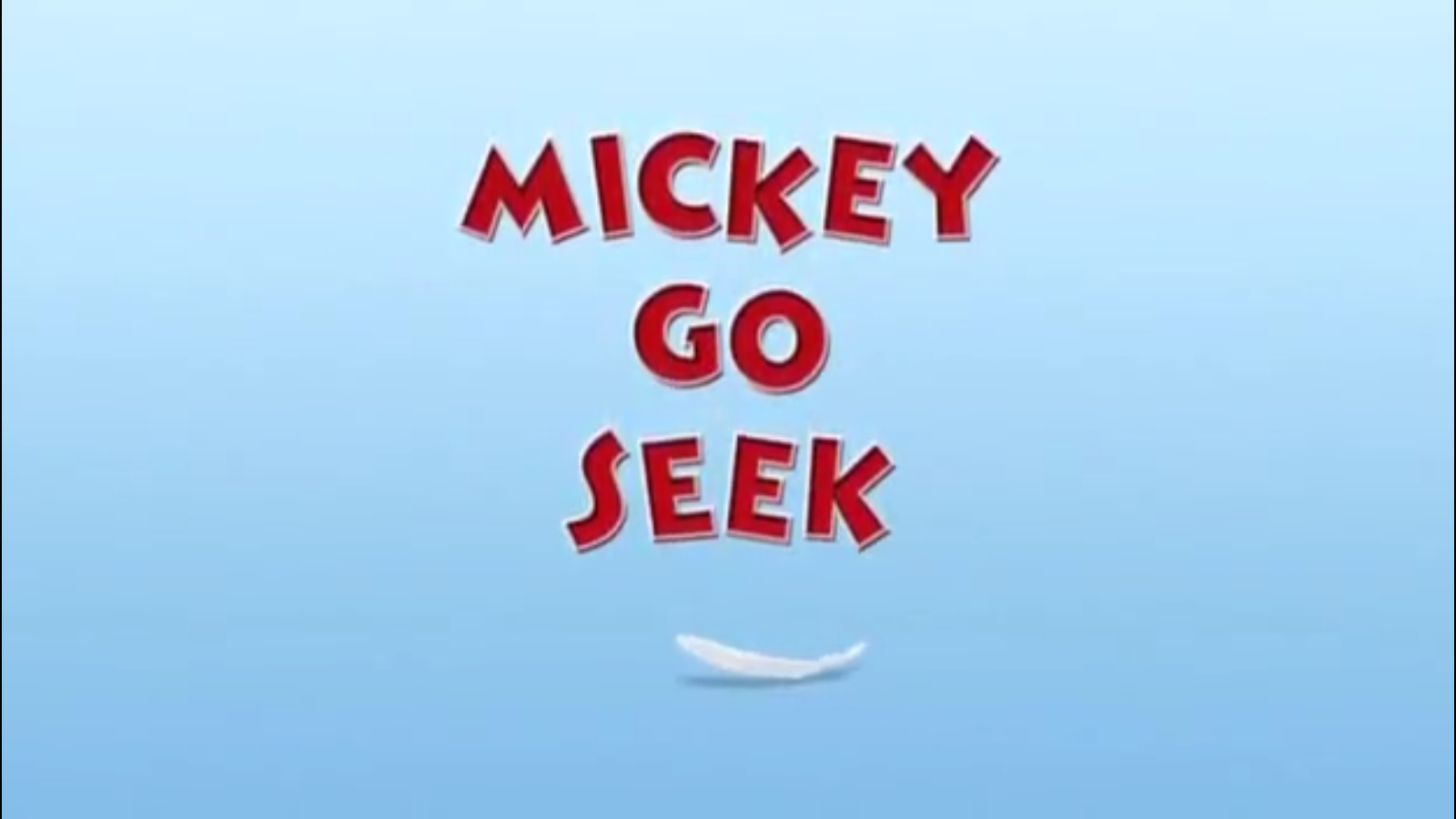 Mickey Go Seek, S1 E10, Full Episode, Mickey Mouse Clubhouse