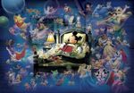 Mickey Mouse dreaming Disney characters