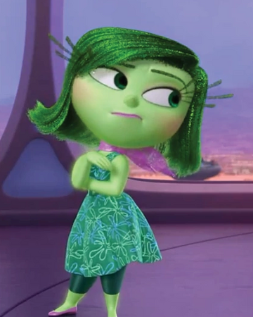 Ugly Cartoon Characters With Green Hair Disgust Disney Wiki Fandom disgust disney wiki fandom