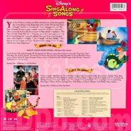 The 1991 laserdisc release, with Disney's Sing-Along Songs: Under the Sea (back)