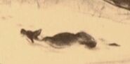 Il cadavere della madre di Bambi in un'immagine per una scena eliminata