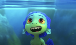 Luca como monstruo de agua