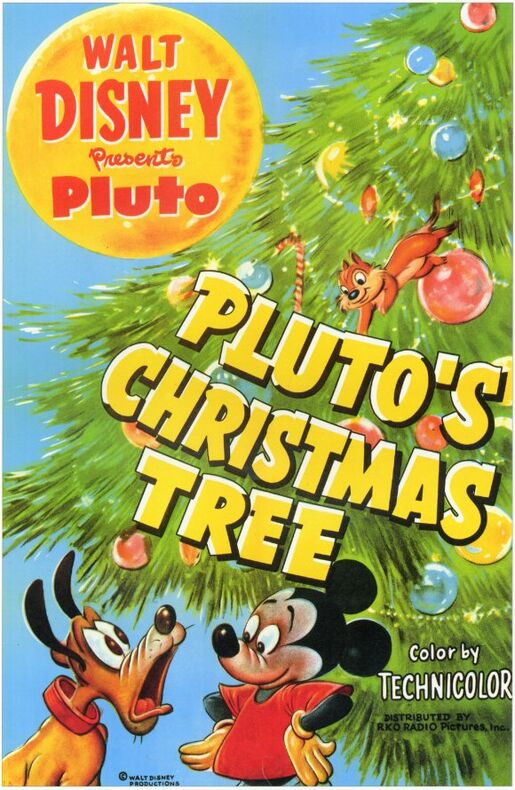 Pluto's christmas tree