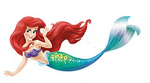 Ariel as a mermaid redesign.