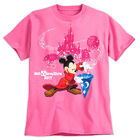 Sorcerer Mickey Mouse Tee for Adults - Walt Disney World 2017 - Pink