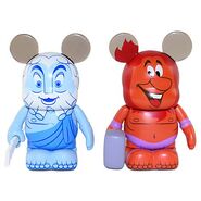 Vulcan and Zeus Vinylmation figures