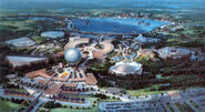 1980 EPCOT Map Early Concept Art