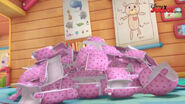 A lot of pink diapers