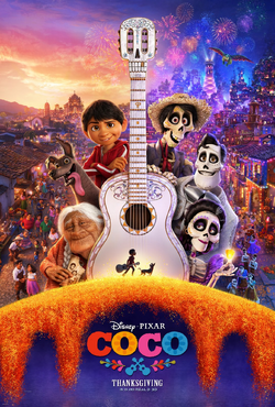 Coco Pixar The Walt Disney Company Walt Disney s Film, coco, Coco  screenshot, microphone, cartoon, string Instrument png