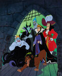 Disney Dungeon of Doom art by Marc Davis