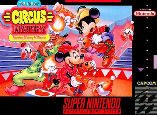 GreatCircusMystery SNES BoxArt