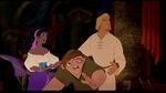 Esmeralda, Quasimodo, and Phoebus
