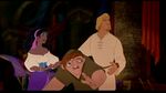 Esmeralda, Quasimodo, and Phoebus