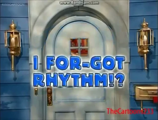 I For-Got Rythym?