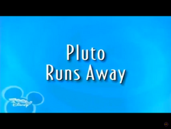 Pluto Runs Away