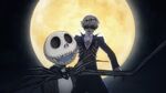 Jack and his Twisted Wonderland counterpart, Skully J. Graves, in the PV trailer for the phone game's TNBC based event