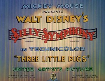 1964年☆60'S☆DISNEY☆ディズニー☆Three Little Pigs☆三匹の