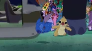 Cameo de Timón y Pumba en Leroy and Stitch
