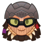 Hondo's emoji for Disney Emoji Blitz.