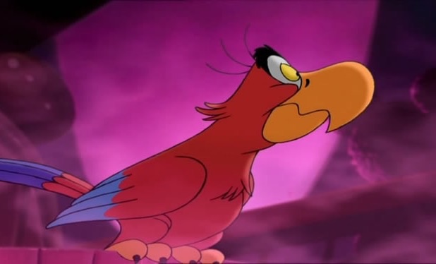 parrot in aladdin film