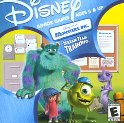Monster's Inc. Scream Team Training