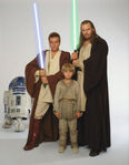 R2, Anakin, Obi-Wan and Qui-Gon