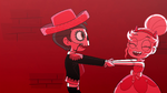 Curse of the Blood Moon - Star and Marco dancing and laughing