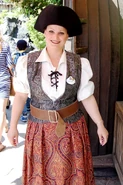 A cast member at Disneyland Paris.
