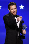 Ewan McGregor speaks onstage at the 23rd annual Critics' Choice Awards in January 2018.