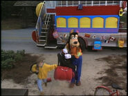 Toby and Goofy in Campout at Walt Disney World