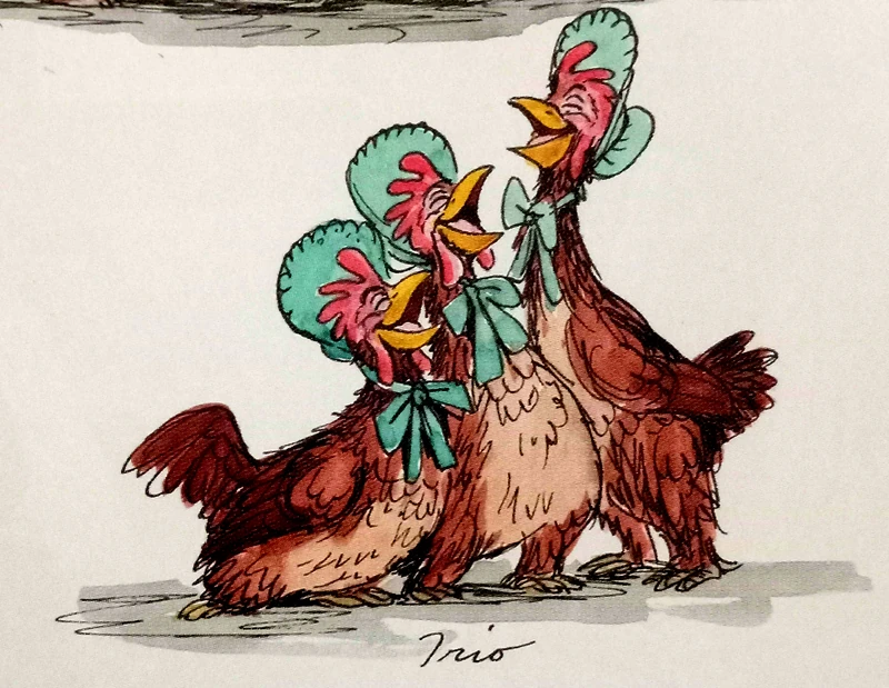 Hen Trio