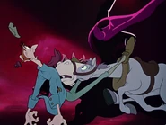 Ichabod and Gunpowder run.