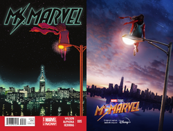 Ms. Marvel Cover Vs Poster