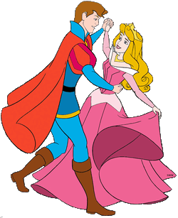 princess aurora and prince philip gif