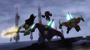 Avengers Assemble - 1x22 - Guardians and Space Knights - Gamora, Star-Lord, Rocket Racoon and Drax the Destroyer