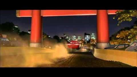 Carros 2 Corrida no Japão