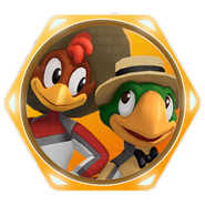 As a crew member (along with Panchito) in Disney Speedstorm
