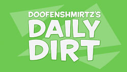 Doofenshmirtz's Daily Dirt logo