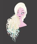 Elsa Hair Concept Art